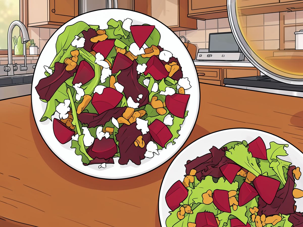 Beet Salad with Goat Cheese