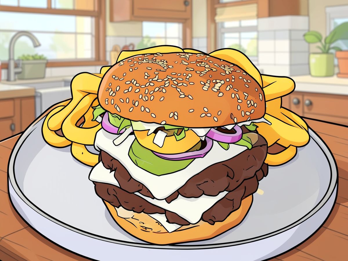 Bigger Better Big Arch Burger